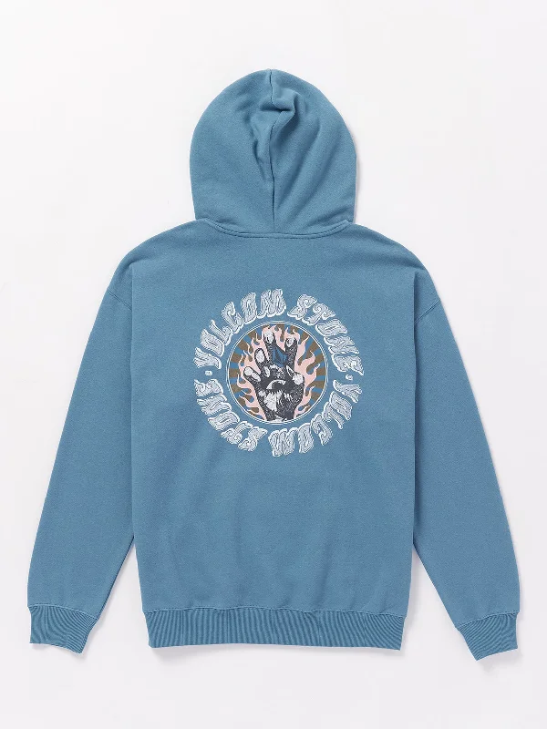 Cropped SweatshirtsVolcom Stone Oracle PO Sweatshirt-Stone Blue