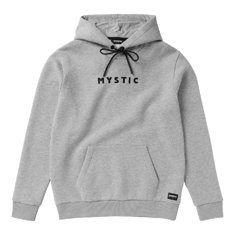 Recycled Fabric HoodiesMystic Icon Hooded Sweatshirt-Light Grey Melee