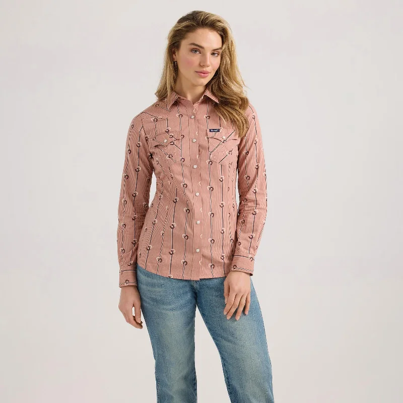 Women's Wrangler Retro Snap Front Shirt #112360750Mesh Shirts