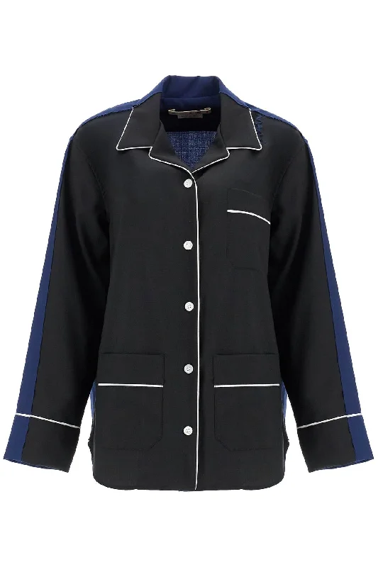 Marni Women's Wool Shirt With StitchingPocket Shirts