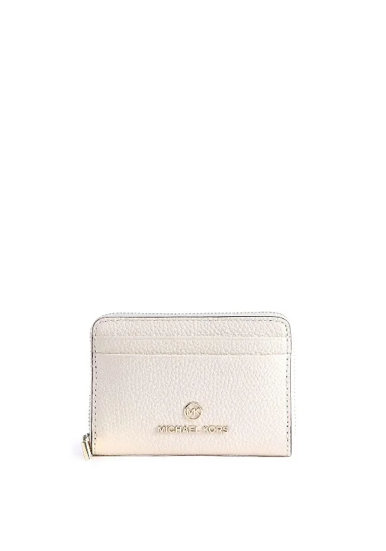 MICHAEL Michael Kors Jet Set Charm Small Wallet, Cream