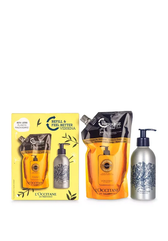 L’Occitane Refill & Feel Better Body Care Gift Set, Verbena