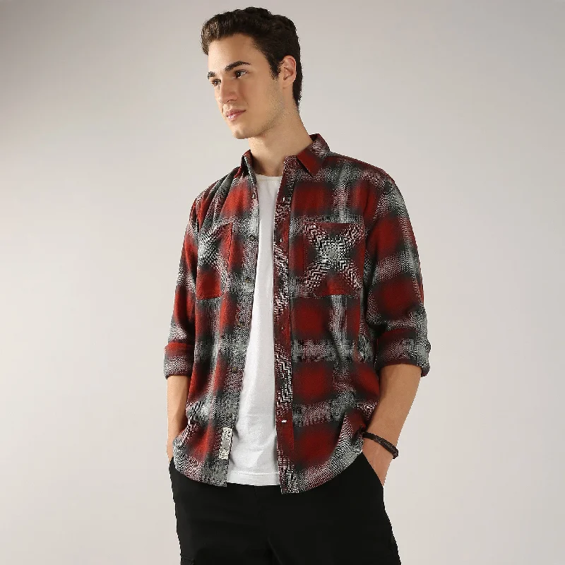 Checkered Modern Explorer Lumber Jack Casual ShirtOrganic Cotton Shirts