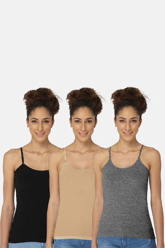 Intimacy Camisole-Slip Special Combo Pack - In08 - Pack of 3 - C52CamisoleNebula