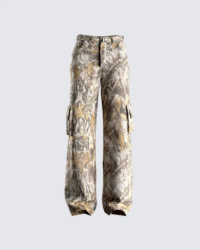 Camouflage PantsEma Camo Twill Pocket Pant