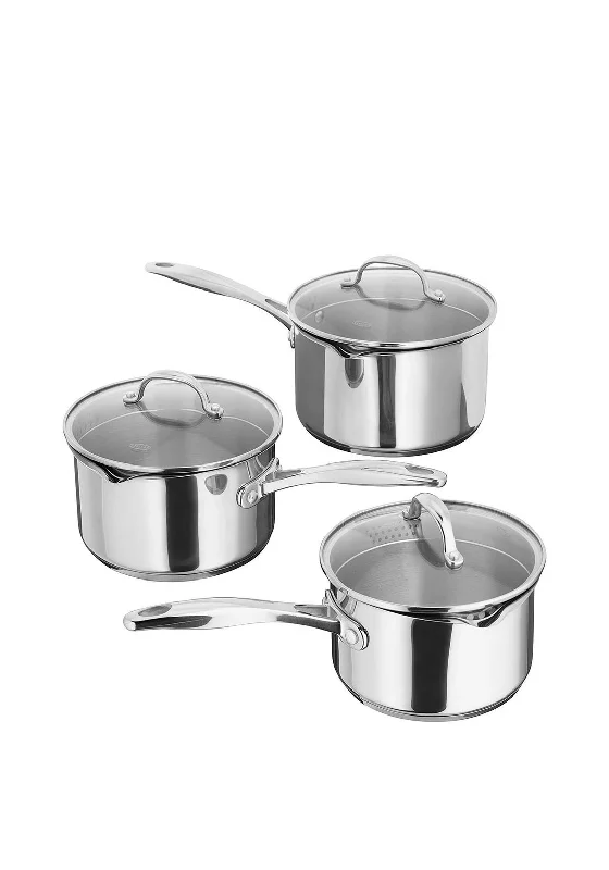 Stellar 7000 3 Piece Saucepan Set