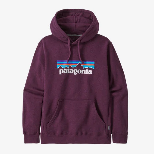 Oversized HoodiesPatagonia P-6 Logo Uprisal Hooded Sweatshirt-Night Plum