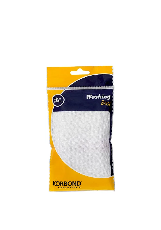 Korbond Mesh Washing Bag, White