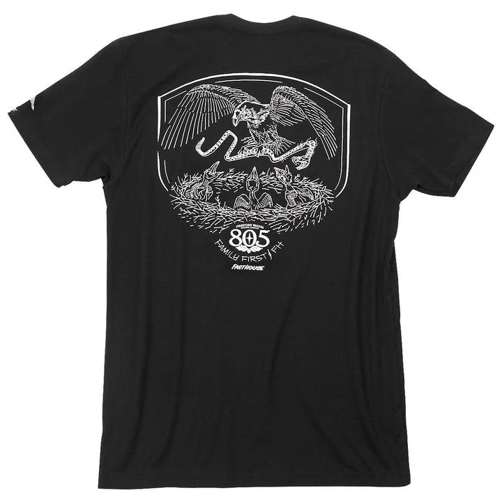 Lounge T-Shirts805 Family First Tee - Black