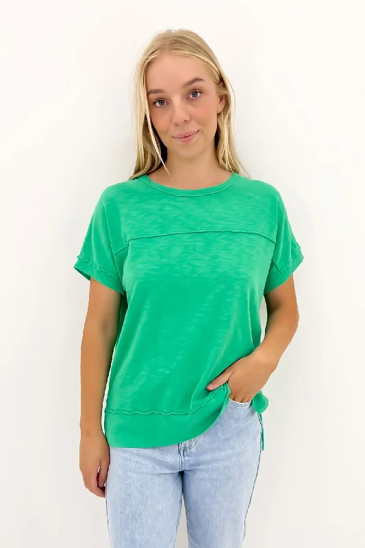 Artist T-ShirtsAllison Tee Bright Green