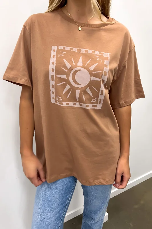 Waterproof T-ShirtsAstro Boyfriend Tee Brown