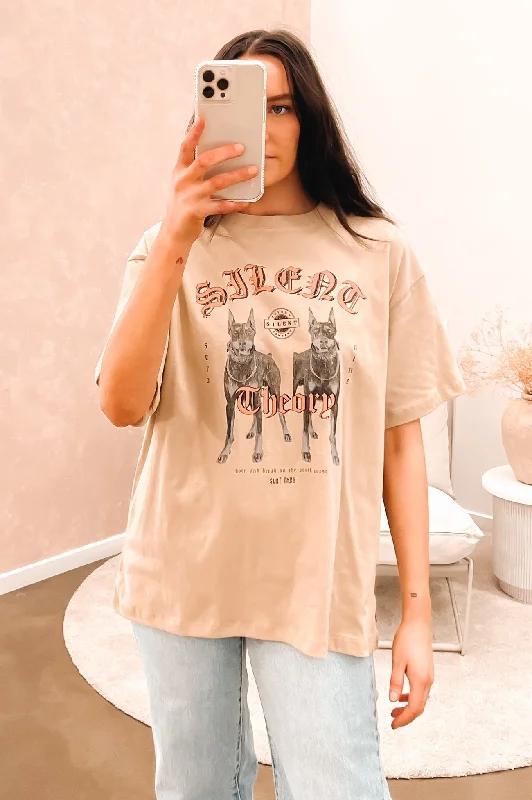 Graphic T-ShirtsDoberman Tee Oatmeal