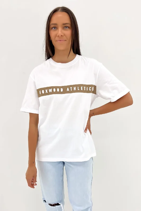 Vintage T-ShirtsFoxwood Athletics Tee White