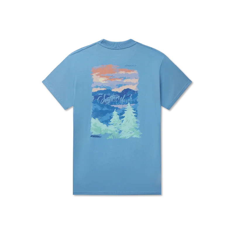 Boat Neck T-ShirtsSouthern Horizons Tee - Blue Ridge